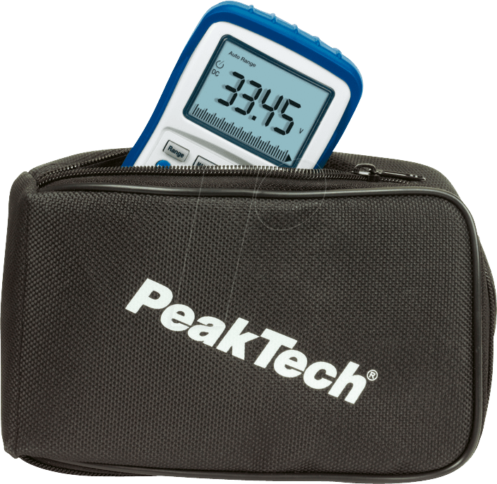 TASCHE PT 3 - Universaltasche für Digital-Multimeter, 120 x 40,x 210 mm