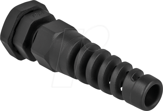 DELOCK 60339 - Kabelverschraubung mit Zugentlastung PG7, sw