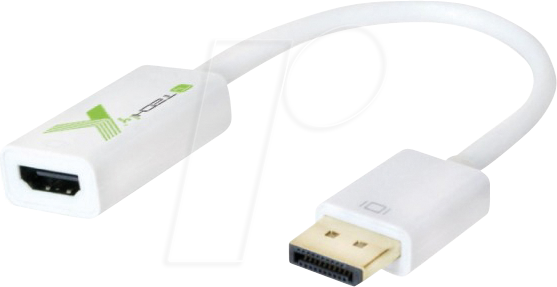 IADAP-DP-HDMIFP4 - DisplayPort Adapter, DP Stecker auf HDMI Buchse