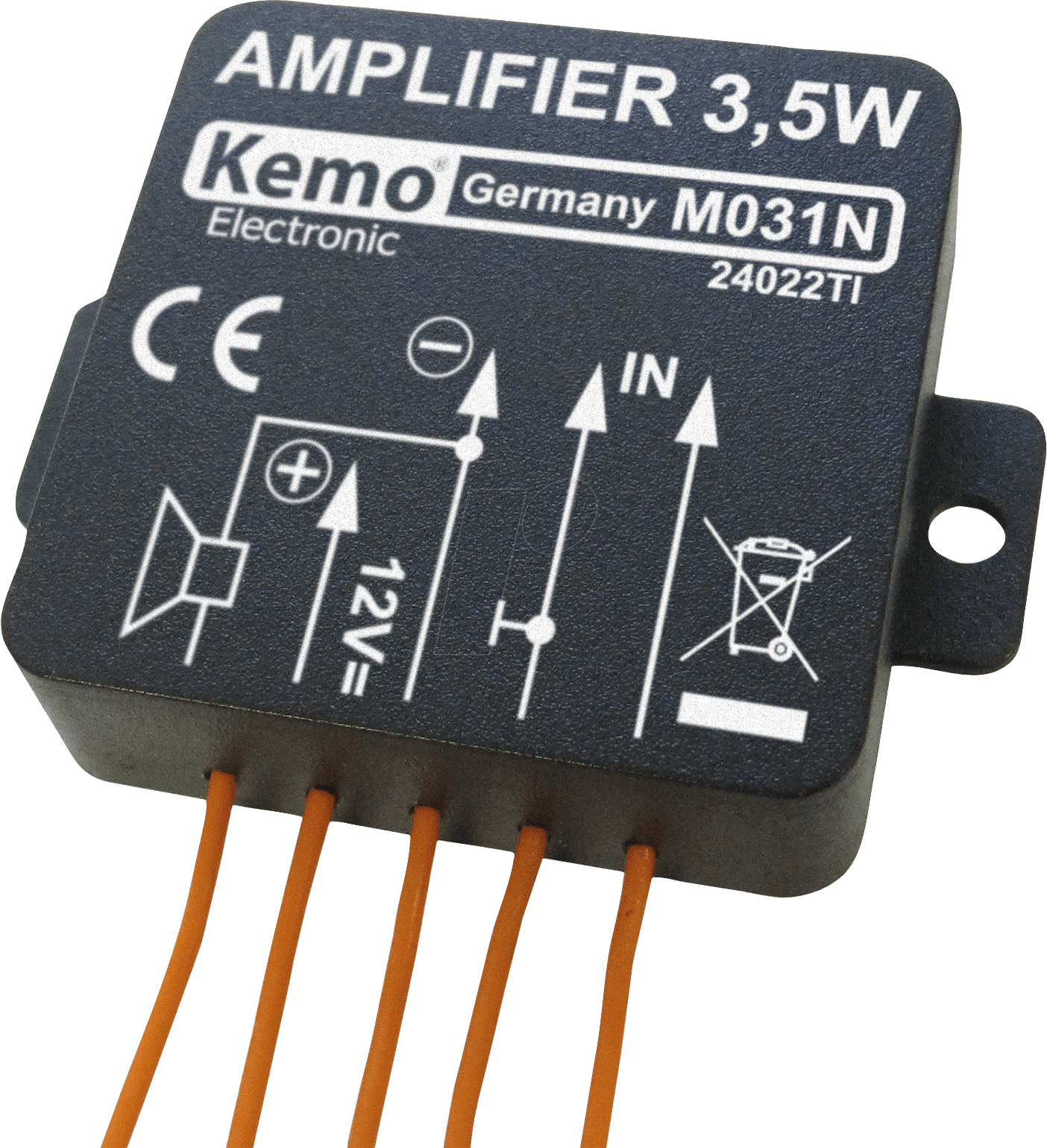 M 031N - Universal Verstärker 3,5W, 4,5-12V