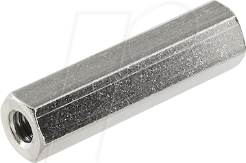 ECON D3X20I5MT - Abstandsbolzen Messing M3 20 mm Innen/Innen