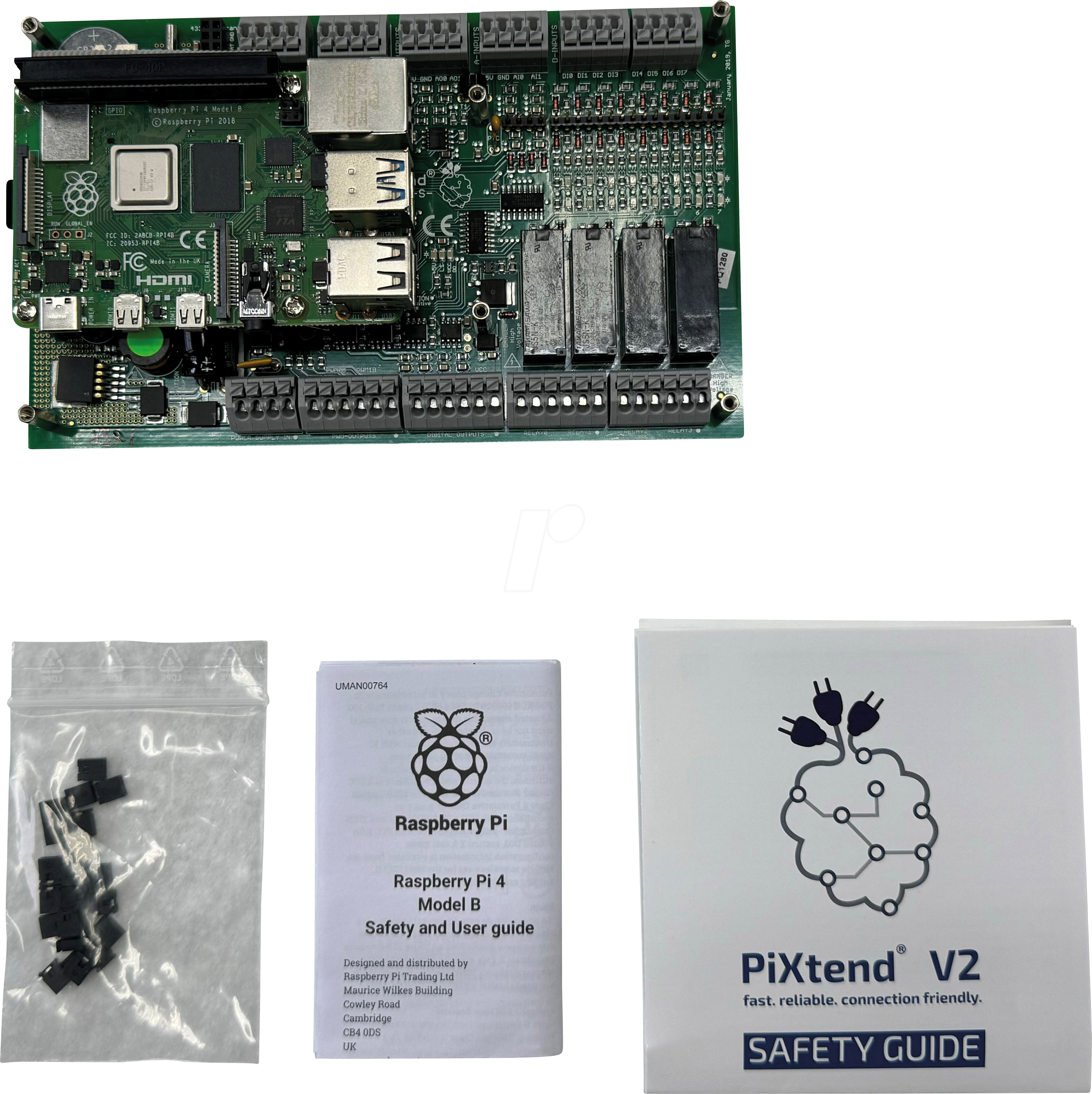 PIX2S BSC PI4 - Raspberry Pi - SPS PiXtend V2 -S- BASIC Pi 4