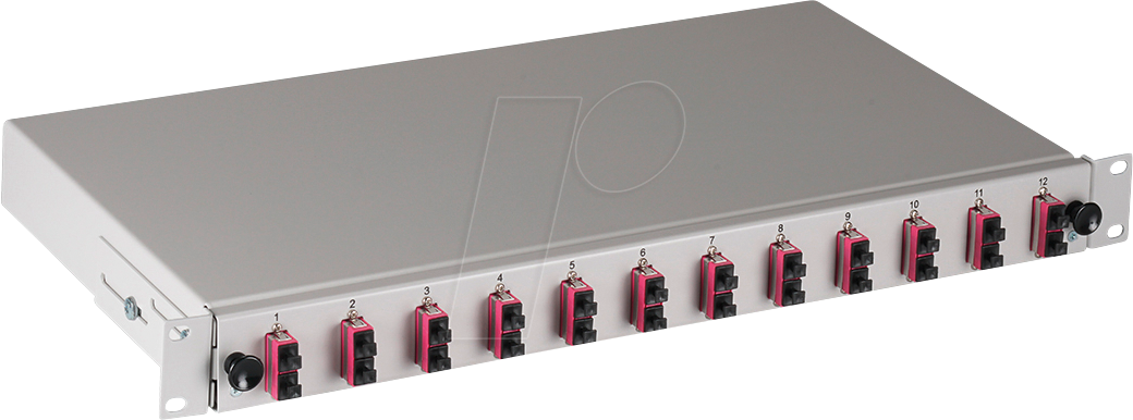 EFB BA7120324OM4 - Spleißbox, SC, OM4, 24 Pigtail / 12 Kupplung