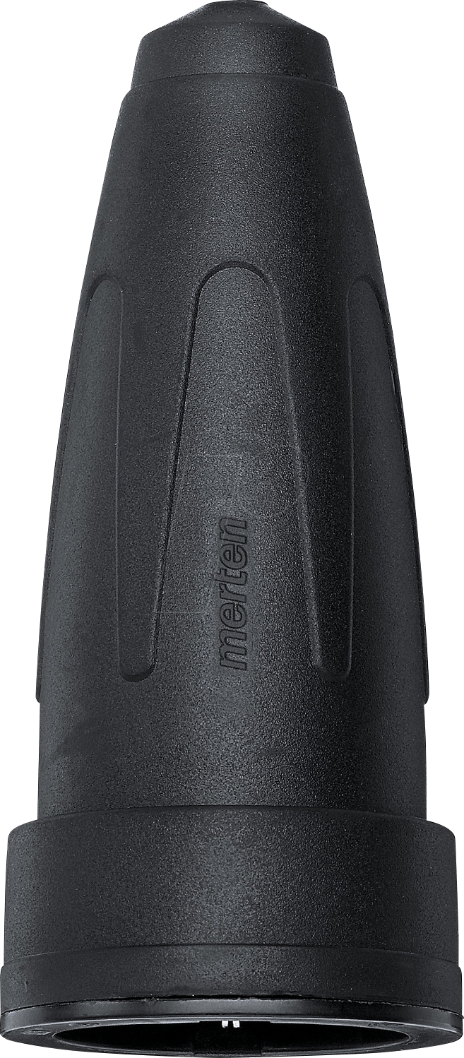 ME 174091 - Merten Gummikupplung, schwarz, IP20