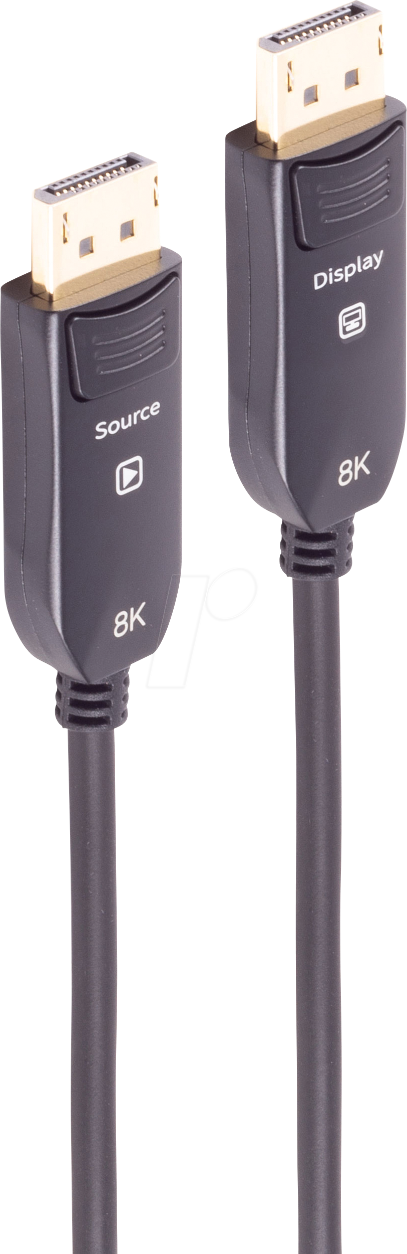 SHVP BS30-16075 - DisplayPort 1.4 AOC Hybrid Kabel, 8K 60 Hz, 10 m