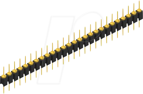 FIS MK05 26G - Stiftleiste, 1-reihig, 1 x 26 - 2,54 mm