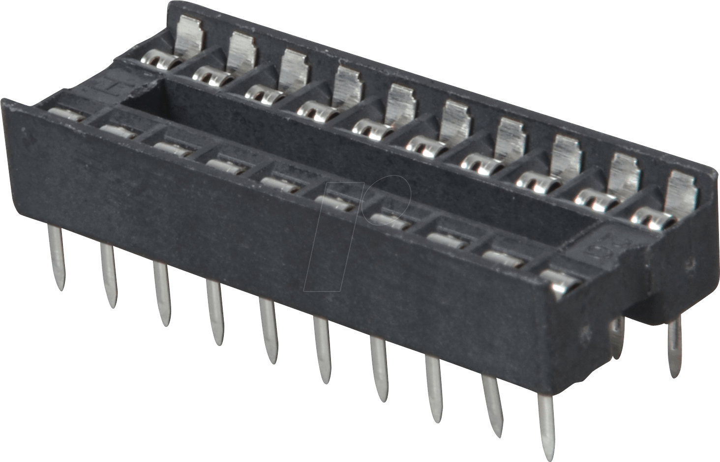 GS 20 - IC-Sockel, 20-polig, doppelter Federkontakt