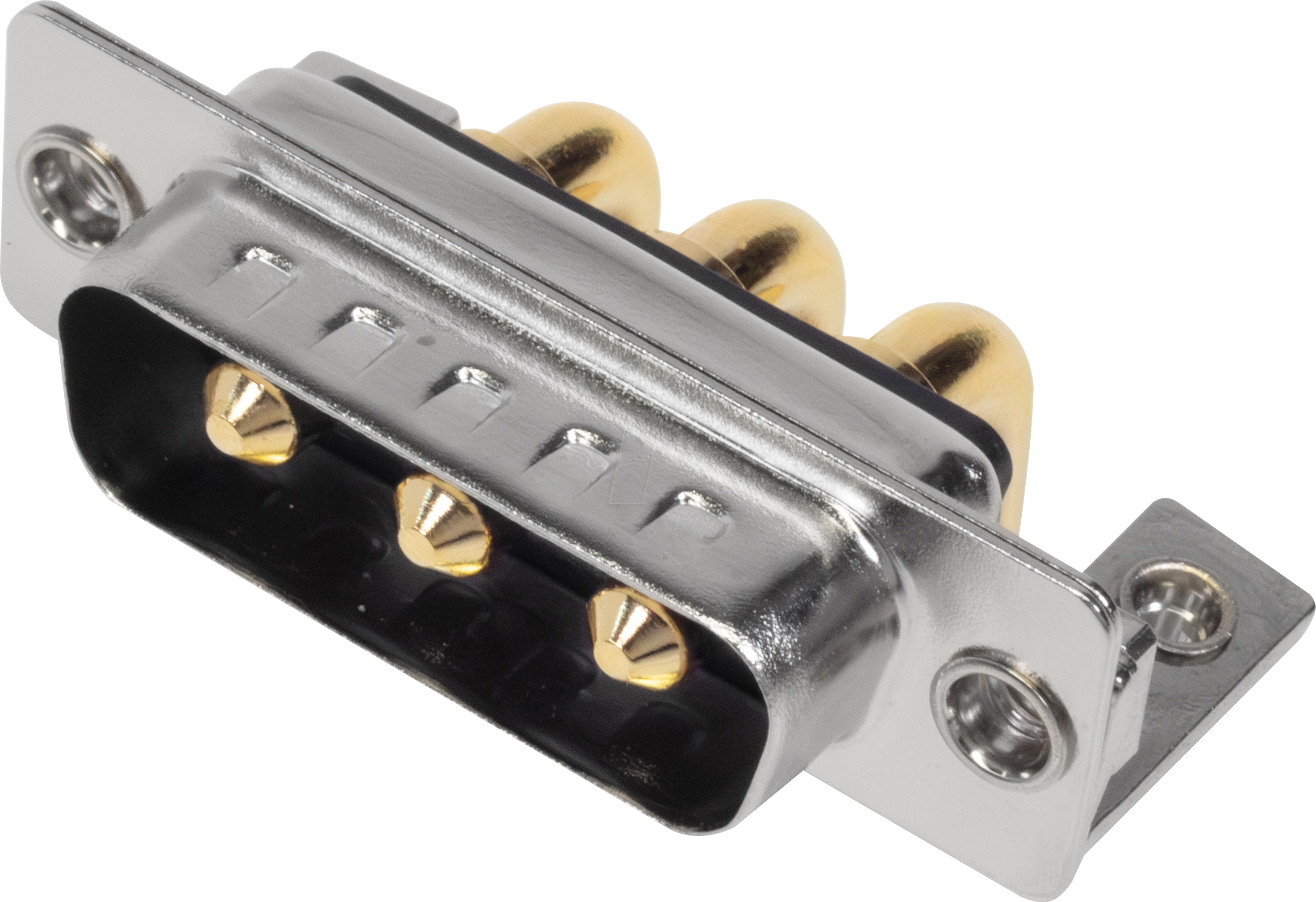 MHCDR3W3P4 - D-SUB-Koax Stecker für Mischbestückung, 3W3, gewinkelt