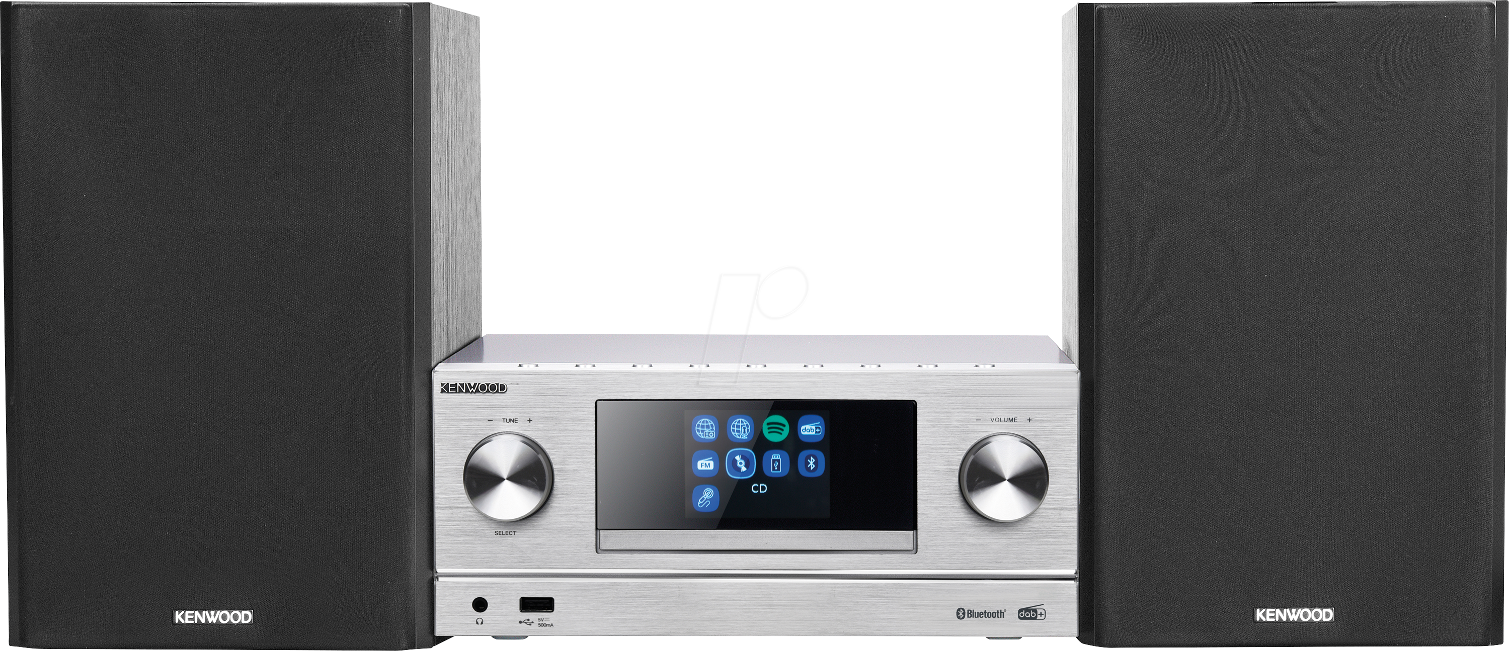 Thumbnail - KW M-9000S-S - Micro-Hifi-System, Internetradio, DAB+, CD, 100 Watt