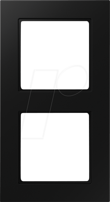 Thumbnail - JG A5582 BF SWM - Rahmen 2-fach, graphitschwarz A 5582 BF