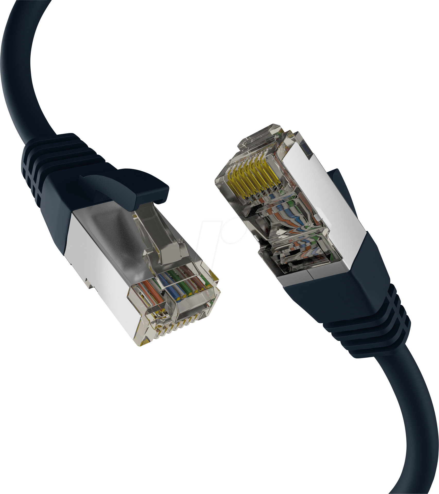 Thumbnail - EFB EC020200306 - Patchkabel, Cat.8.1, S/FTP PiMF, 2000 MHz, 7,5 m, schwarz