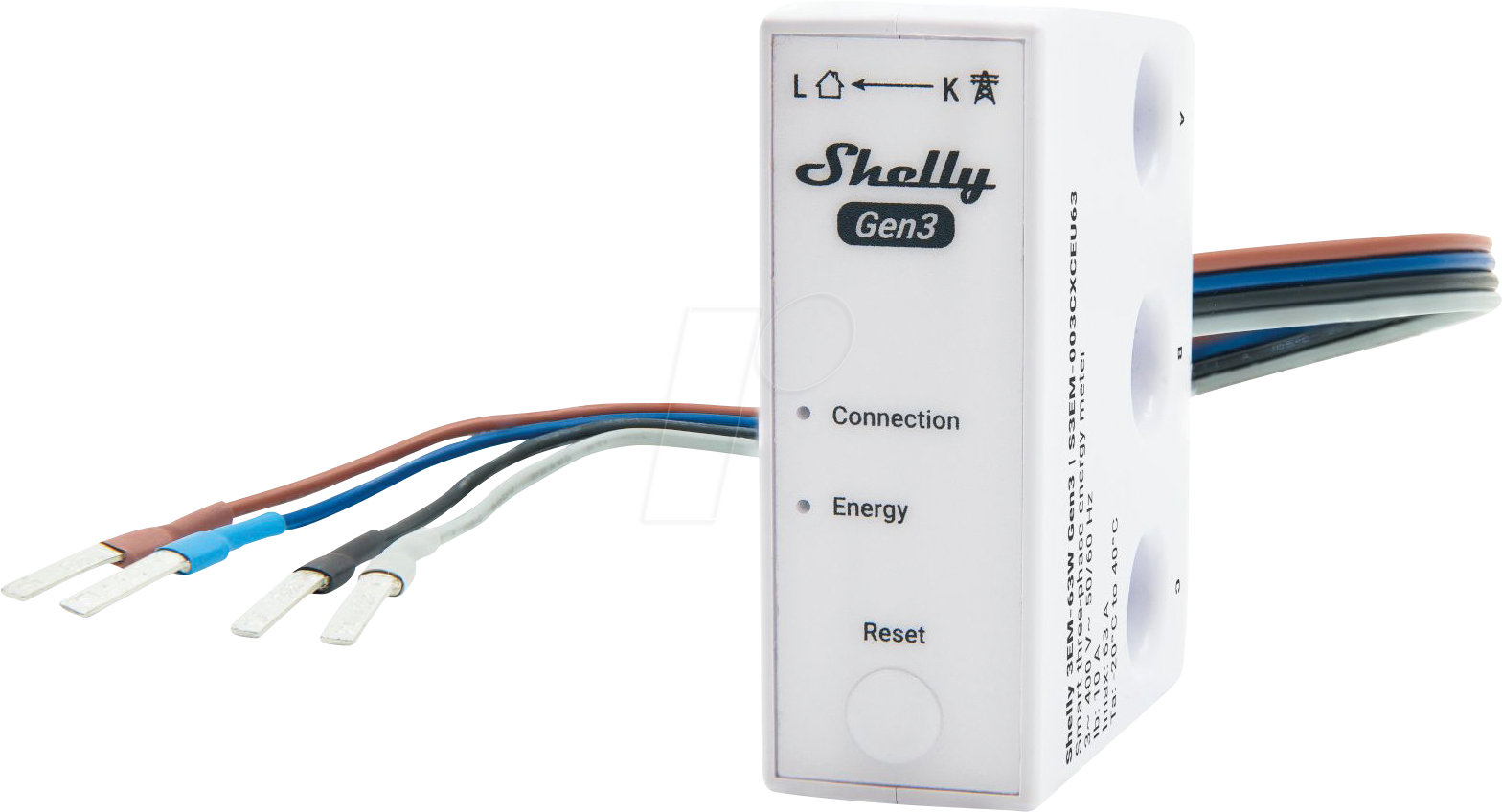 SHELLY 3EM-63WG3 - Shelly 3EM-63W Gen3