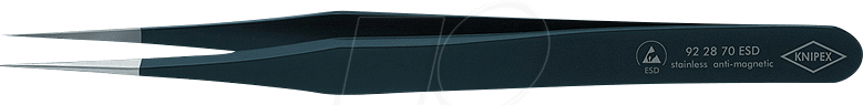 Thumbnail - KN 92 28 70 ESD - Pinzette, gerade, spitz, 110 mm, ESD