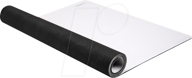 DELOCK 12044 - Mauspad, 900 x 500 x 2 mm, weiß