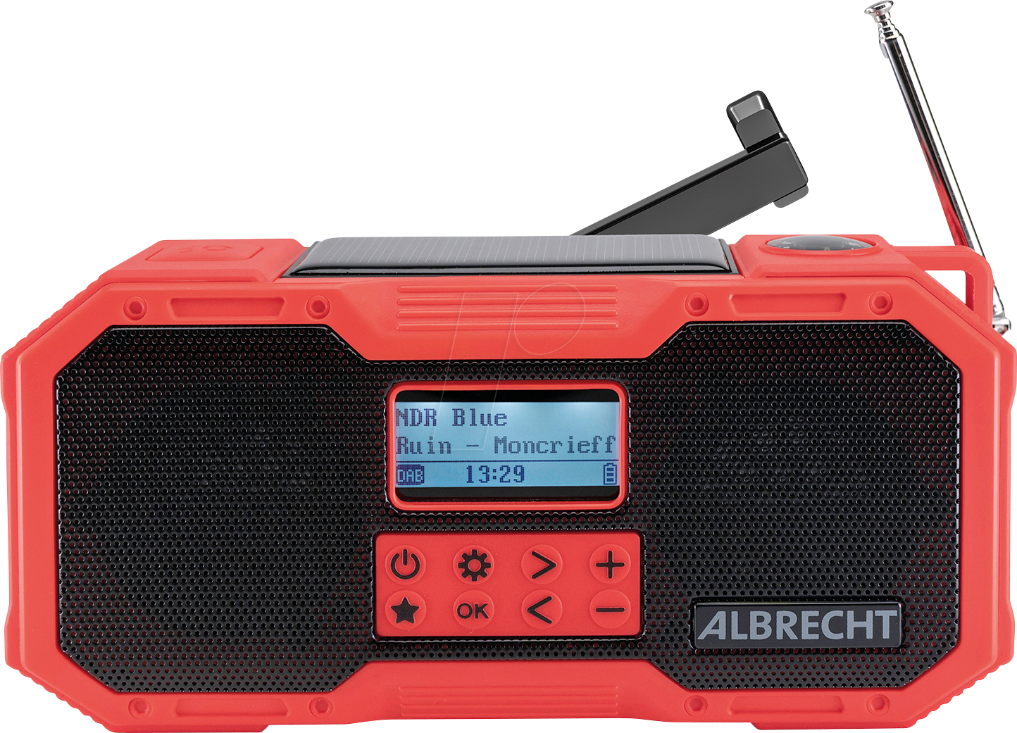 ALBRECHT DR112 - Outdoor- / Kurbelradio, DR 112 DAB+