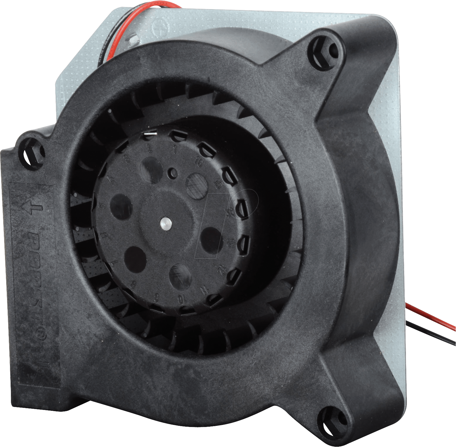 PAPST RL90-12 N - Radiallüfter,12VDC,121x121x37mm,U/min: 2500