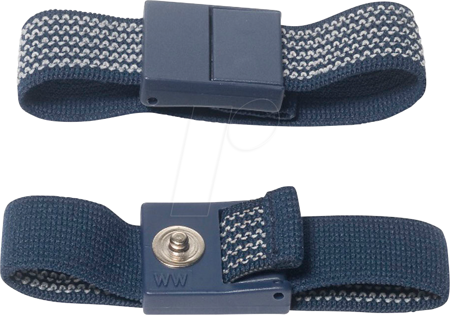 Thumbnail - BERN 9 342 1 - ESD Armband, Kunststoff, Erdungsarmband, verstellbar, elastisch