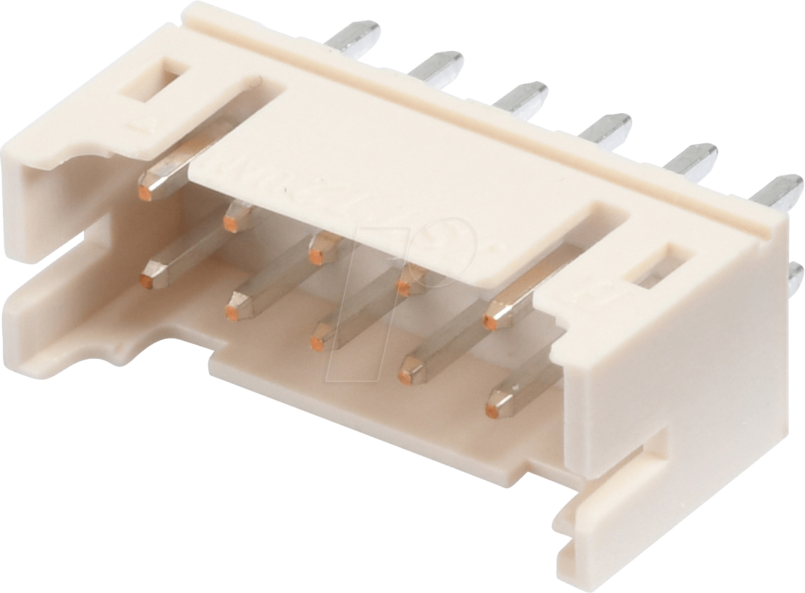 JST PHD 2X6P ST - JST - Stiftleiste, gerade, 2x6-polig - PHD