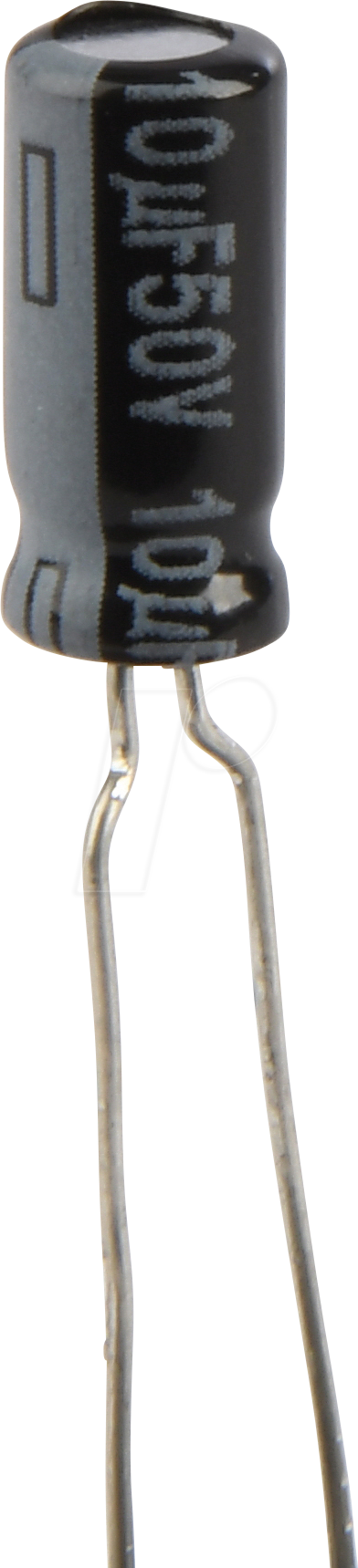 FR-A 10U 50B - Elko radial, 10µF, 50V, 105°C, low ESR