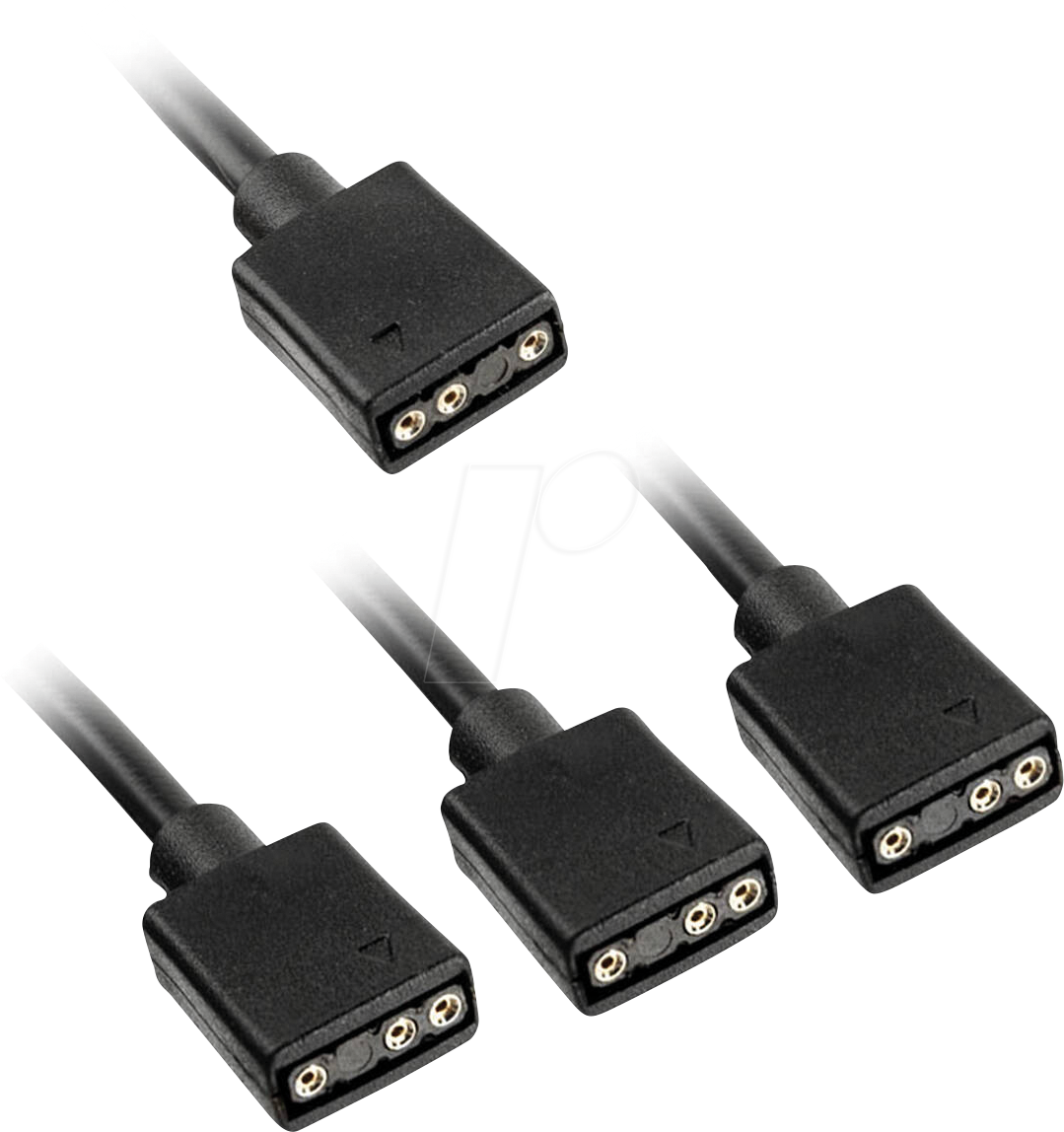 KOLINK 05303 - Kolink ARGB 1-3 Splitterkabel - 30 cm