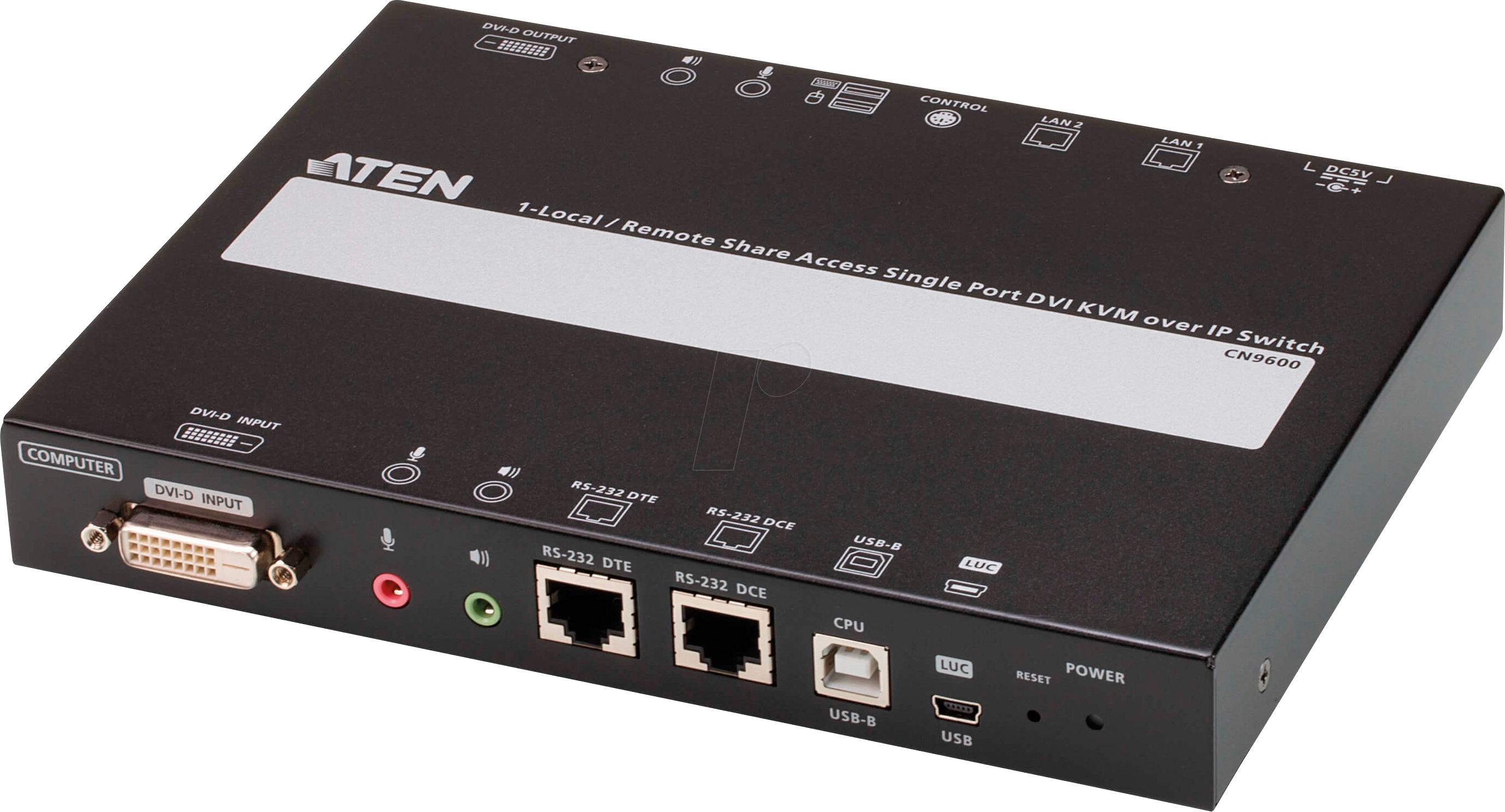 ATEN CN9600 - Einzelport KVM Over IP Switch, DVI
