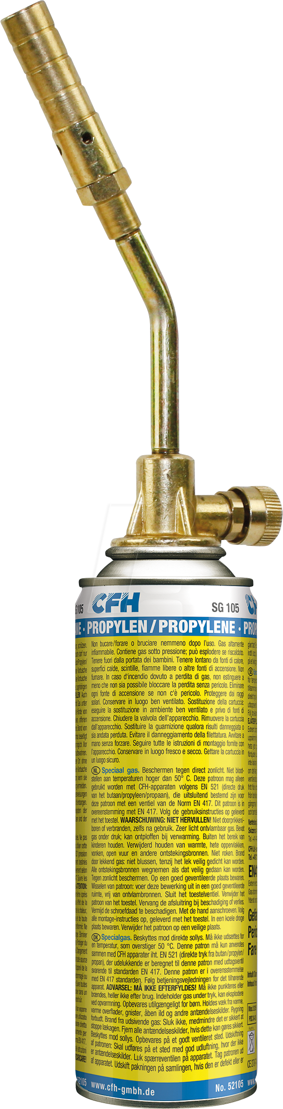 CFH 52131 - Feinlötbrenner FB 131 inkl. 1 Spezial-Gas