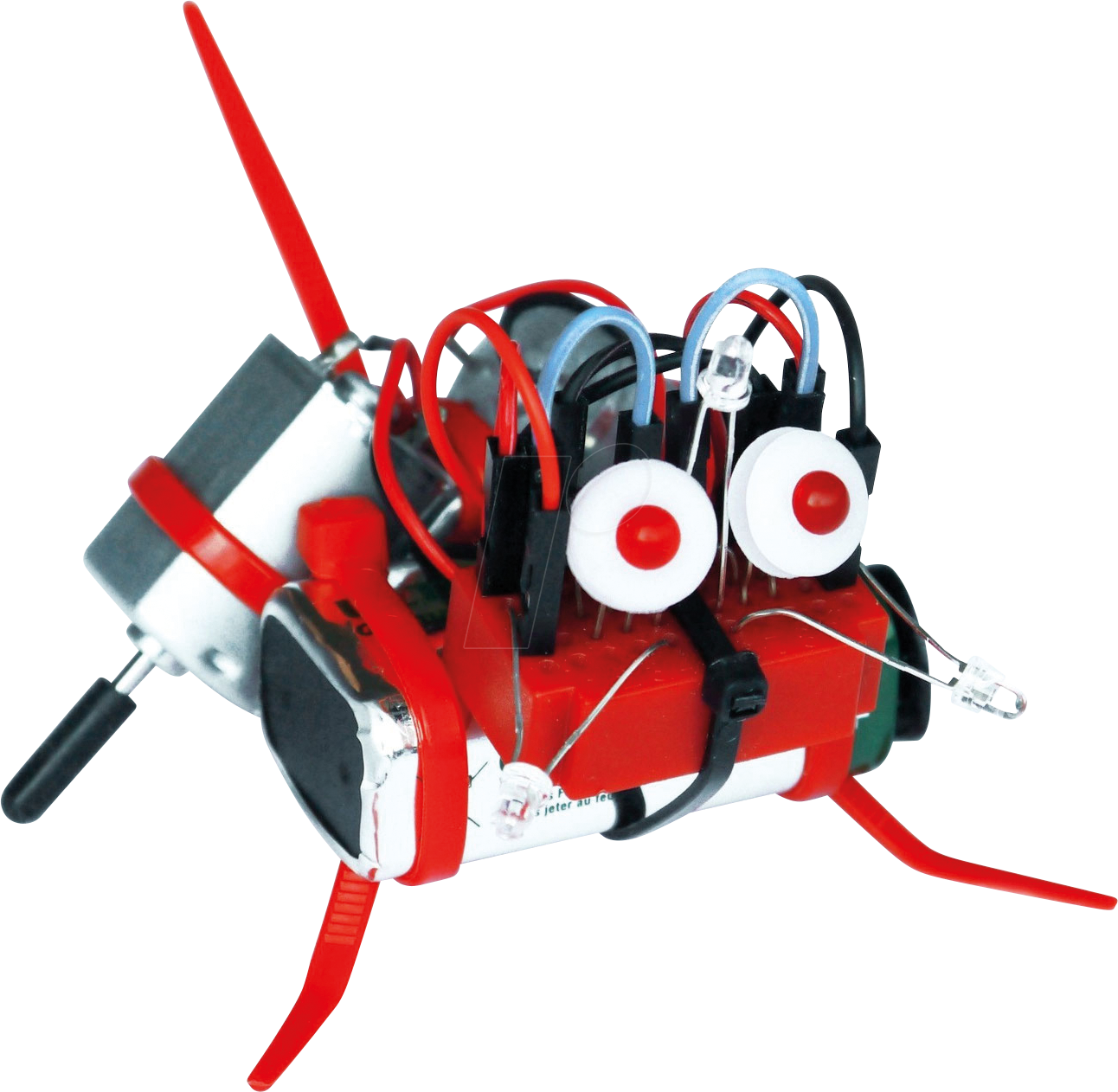 Thumbnail - VARIKABI RT - MiniBot als Steckbausatz, rot