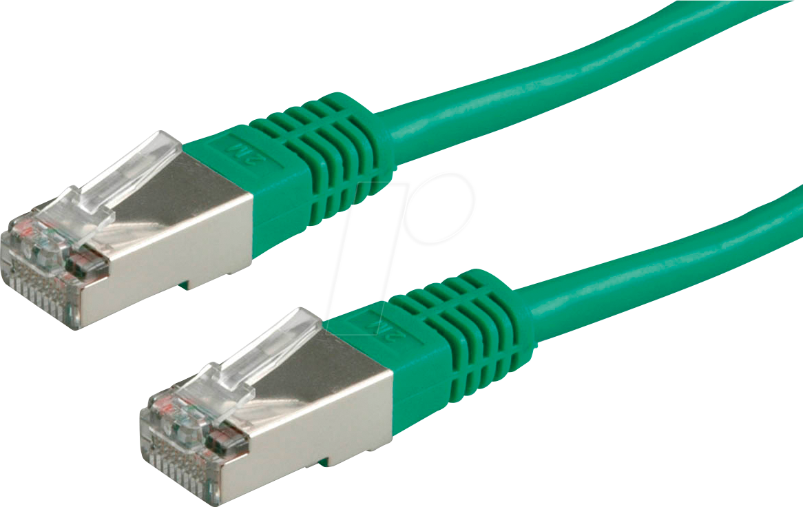VALUE 21990814 - Patchkabel Cat.6 S/FTP PIMF grün 1,5 m