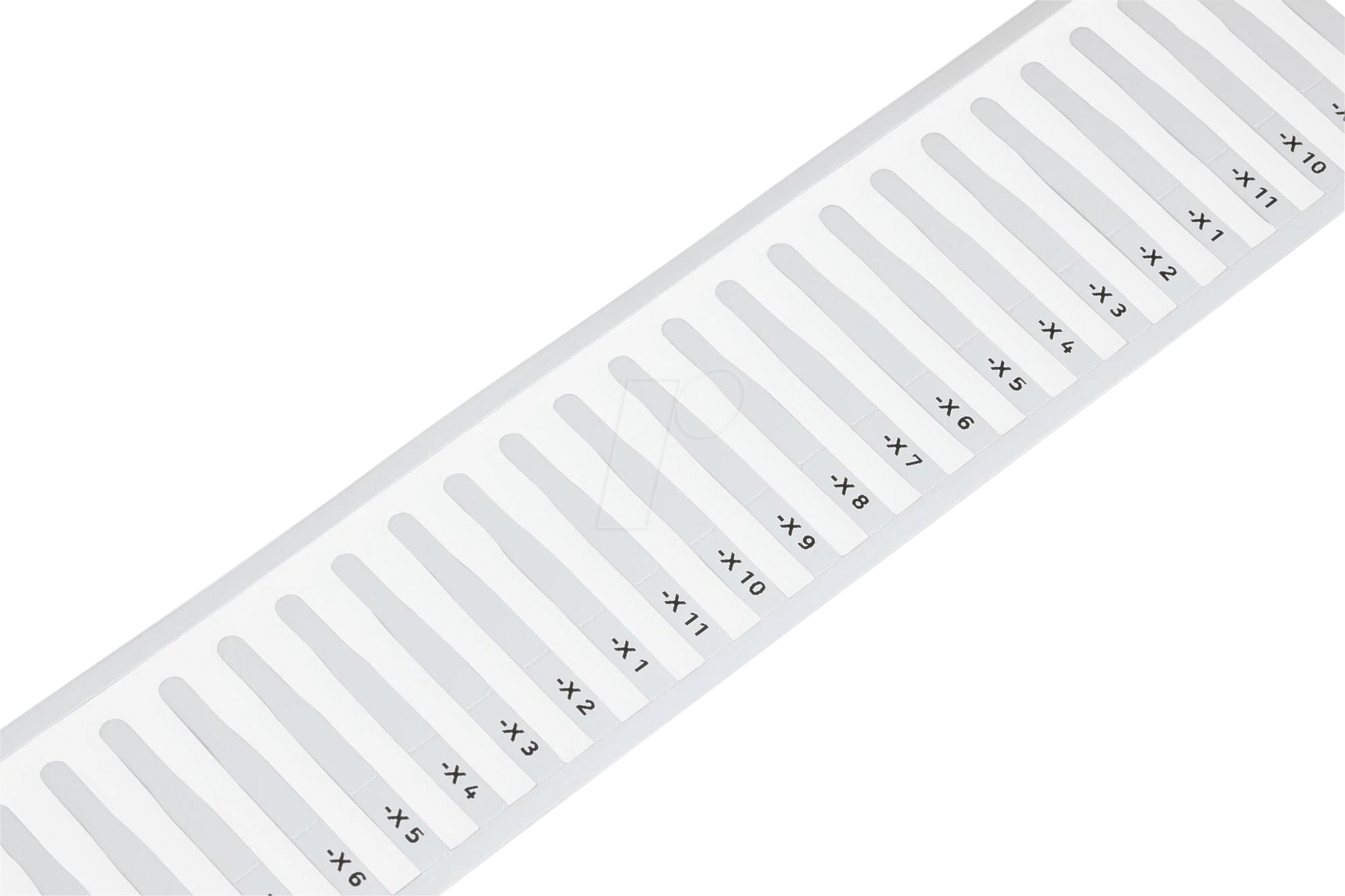 WAGO 211-811 - Einsteckschild, für Smart Printer, für Tüllen, 12 mm, weiß