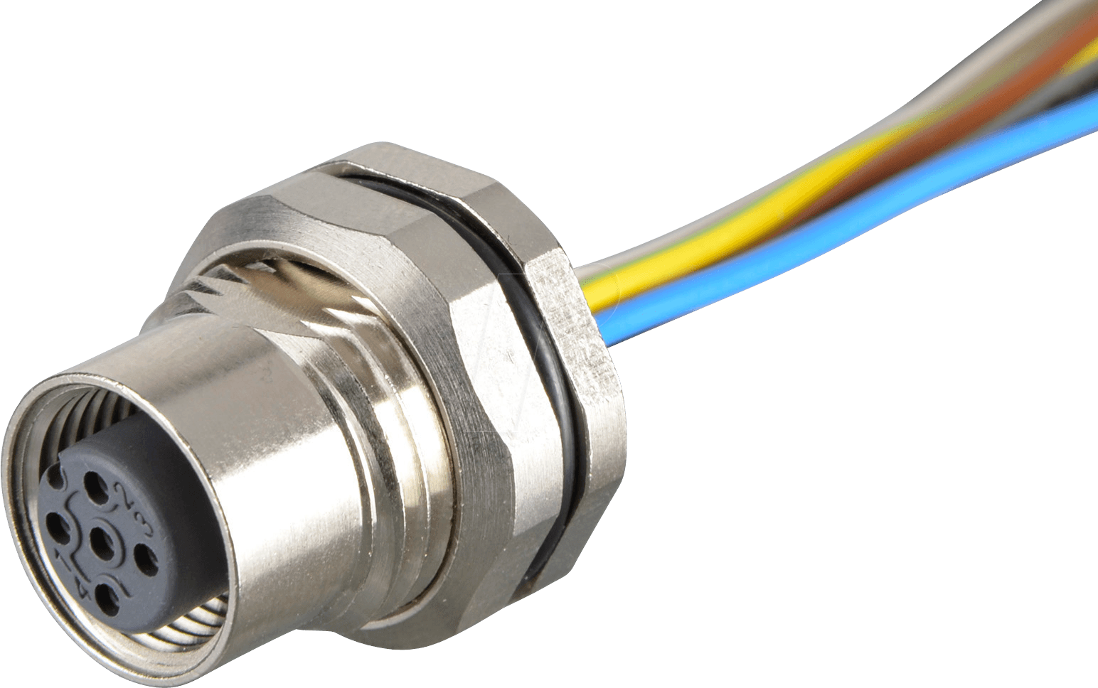 SAL12 FKH50 - SAL M12x1, 5-pol, Einbaubuchse