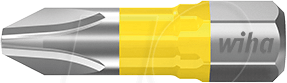 WIHA 41585 - Bit-Satz, 5-teilig, Y-Bit, 25 mm, PH1