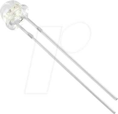 5434B2C-LSA-C - LED 5mm, bedrahtet, blau, 2000 mcd, 100°