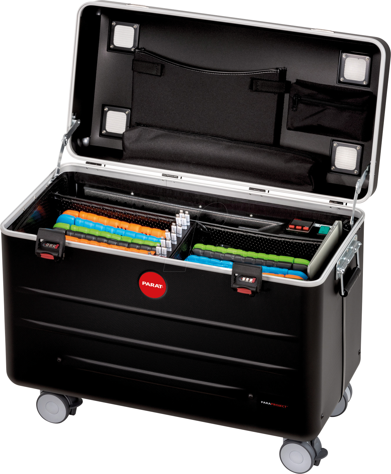 PARAT 64015101 - Parat Case i16 Charge&Sync, iPad, schwarz