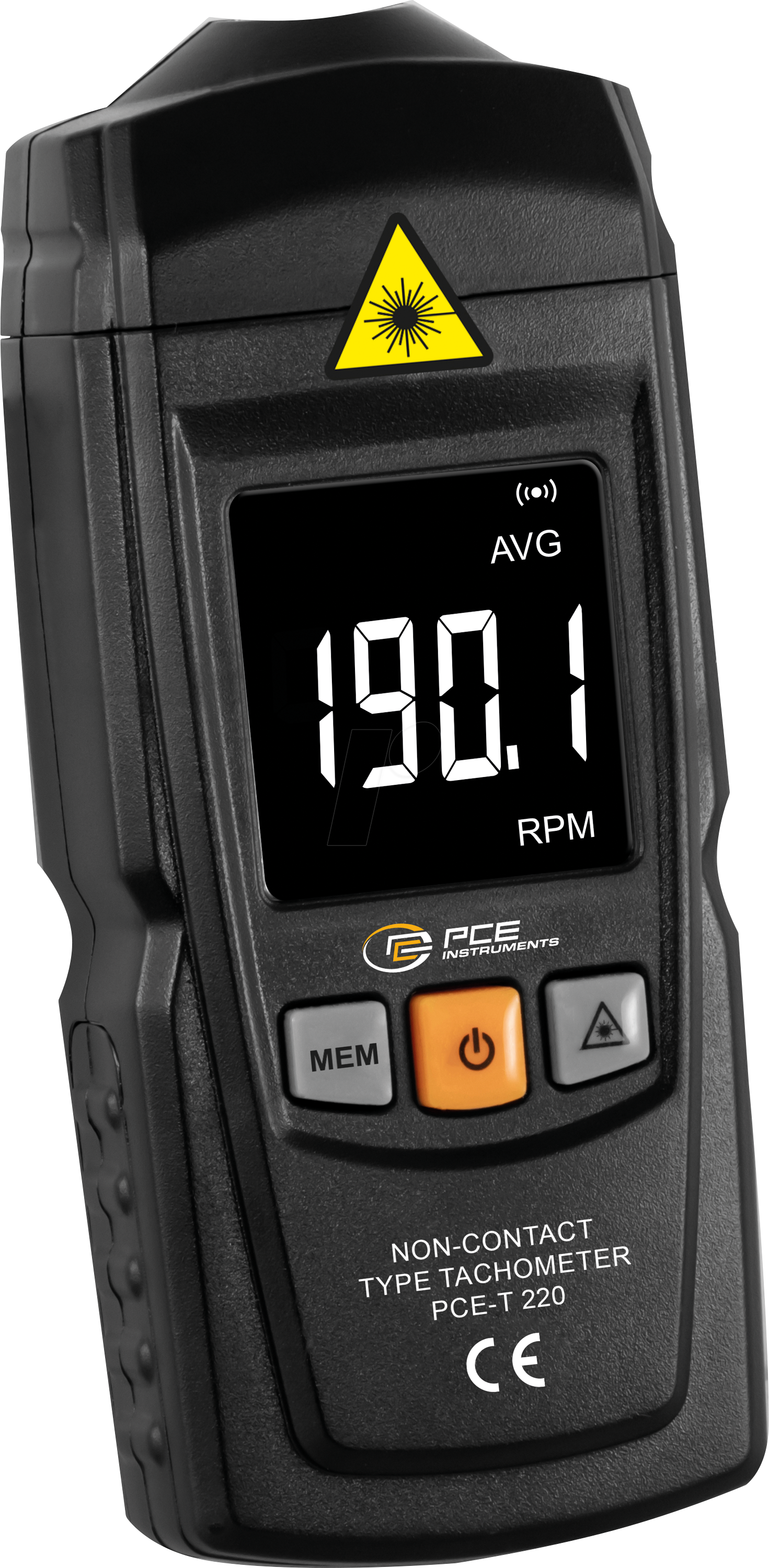 PCE T 220 - Kontaktloser Handtachometer PCE-T 220