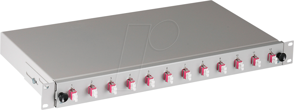 EFB BA7190124OM4 - Spleißbox, LC, OM4, 24 Pigtail / 12 Kupplung