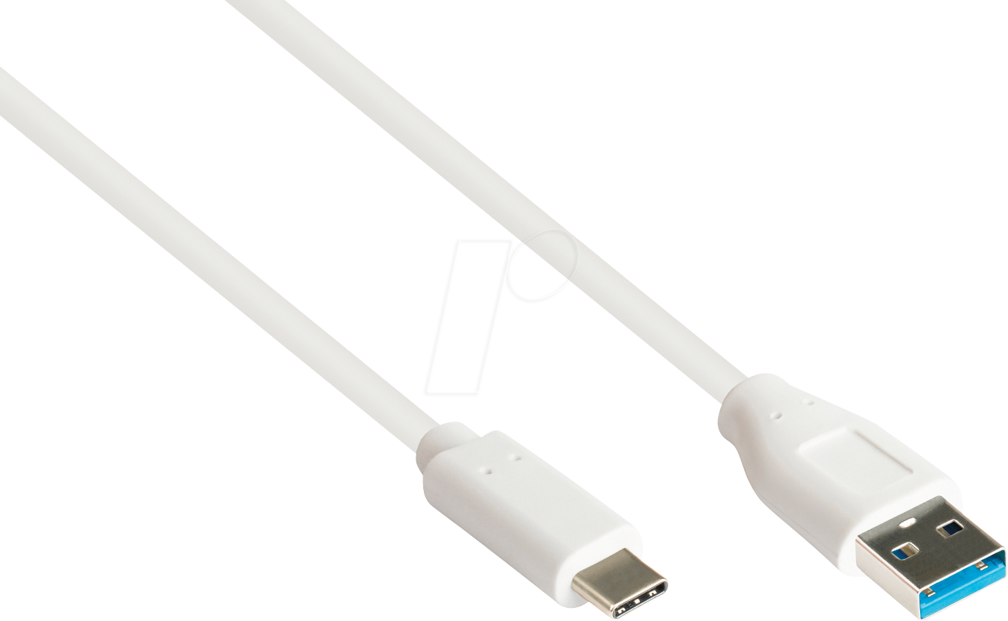 Thumbnail - GC 2831-AC005W - USB 10 Gb/s Kabel, A Stecker auf C Stecker, weiß, 0,5 m