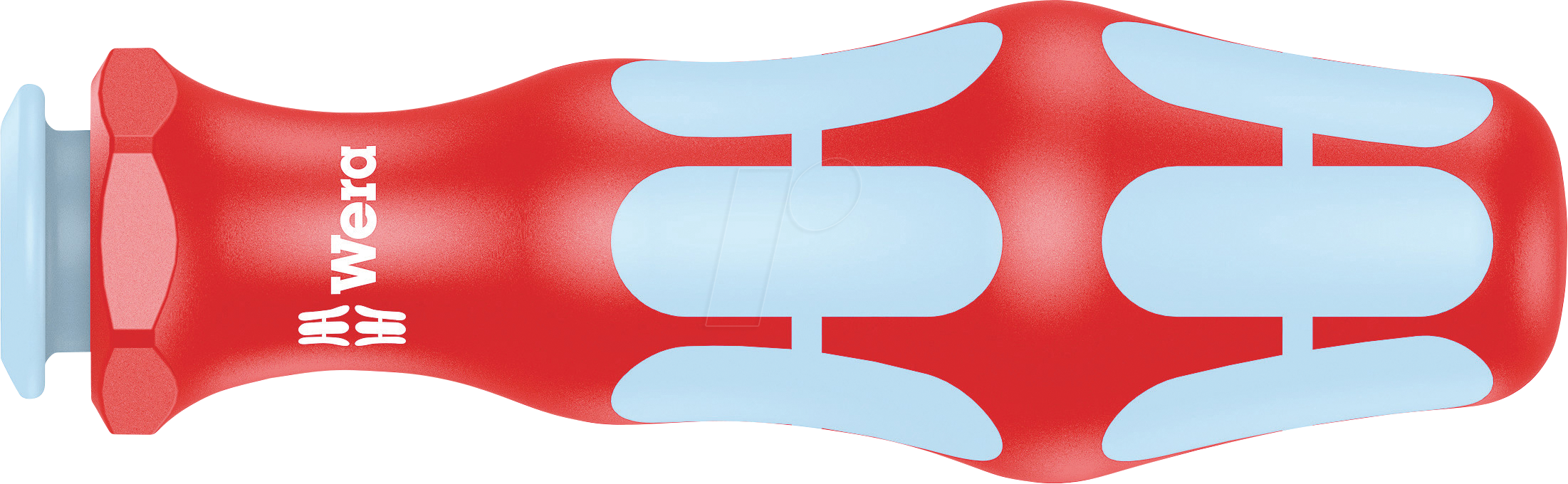 WERA 05003991001 - Kraftform Handhalter Stainless, 9 x 98 mm, VDE