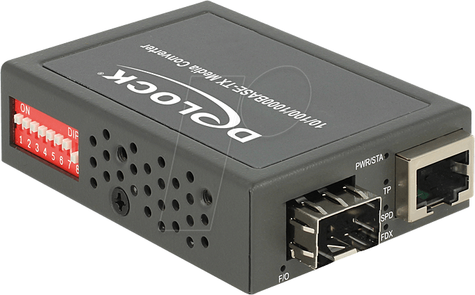 Thumbnail - DELOCK 86440 - Medienkonverter, Gigabit Ethernet, SFP