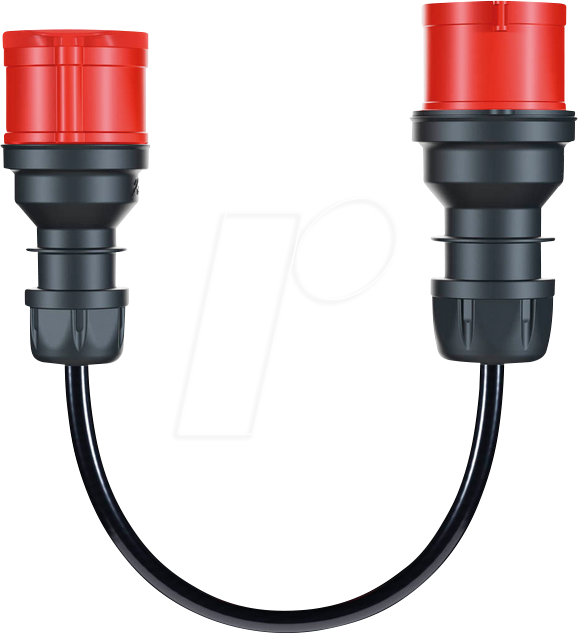 Thumbnail - GO-E CH-04-32 - Adapter Gemini flex 11 kW auf CEE rot 32 A