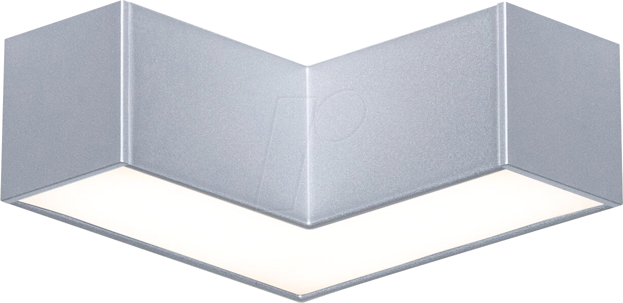 PLM 98176 - Linion Lichtkanal Ecke, 90°, 3,5 W, 3000 K, 24 V, chrom