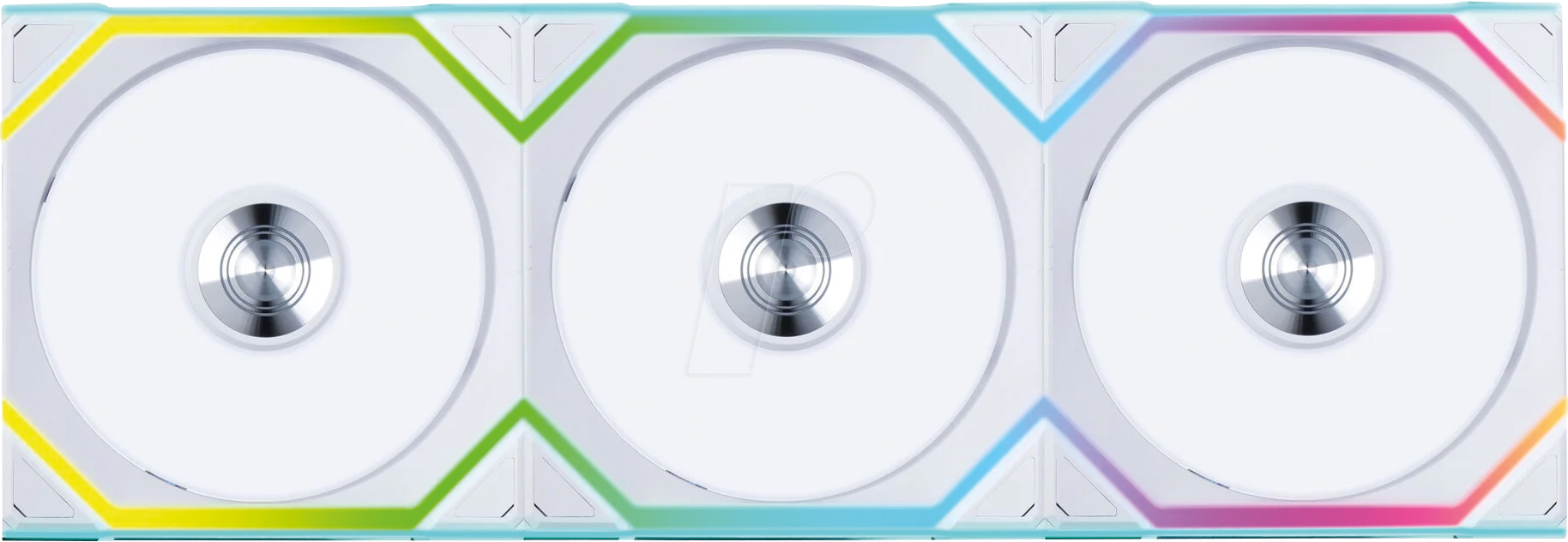 LIAN 12RSL1W3W - Lian Li Wireless ARGB PWM Lüfter, Reverse, 120 mm, weiß