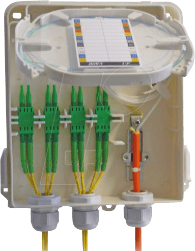 FTTH BOX1 - Hausanschlussbox (APL) FTTX - FFTH - FTTB