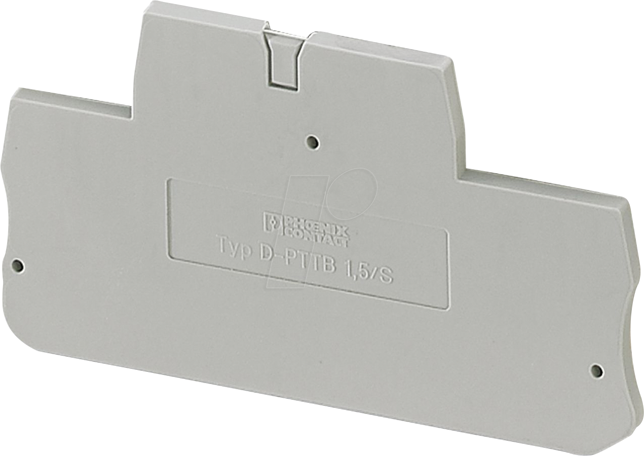 D-PTTB 1,5/S - Abschlussdeckel, D-PTTB 1,5/S