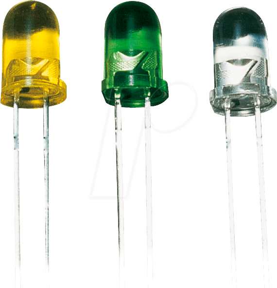 SLH 56 GE - LED, 5 mm, bedrahtet, gelb, 80 mcd, 30°