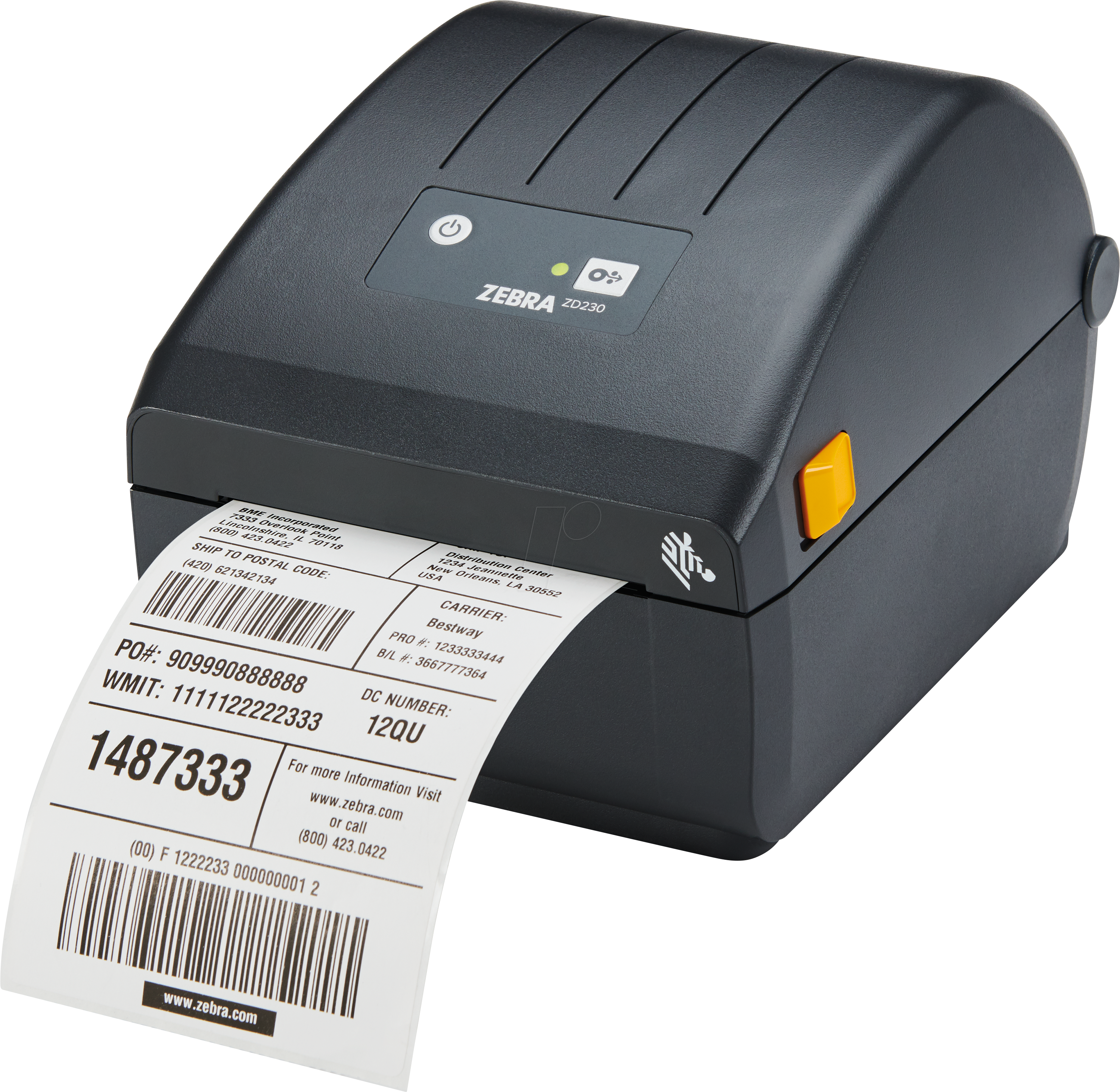 ZEBRA ZD230DTL - Bondrucker/Etikettendrucker, Thermodirekt, USB, LAN