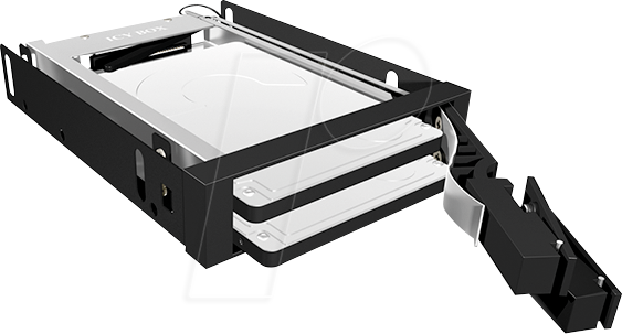 ICY IB-2227STS - Wechselrahmen 1x 3,5'' für 2x 2.5'' SATA