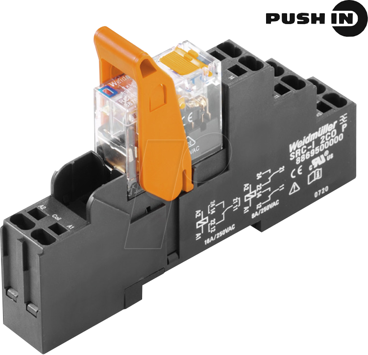 RCIP 24VDC 1CO - Koppelrelais, 24 V DC, 16 A, 1 Wechsler