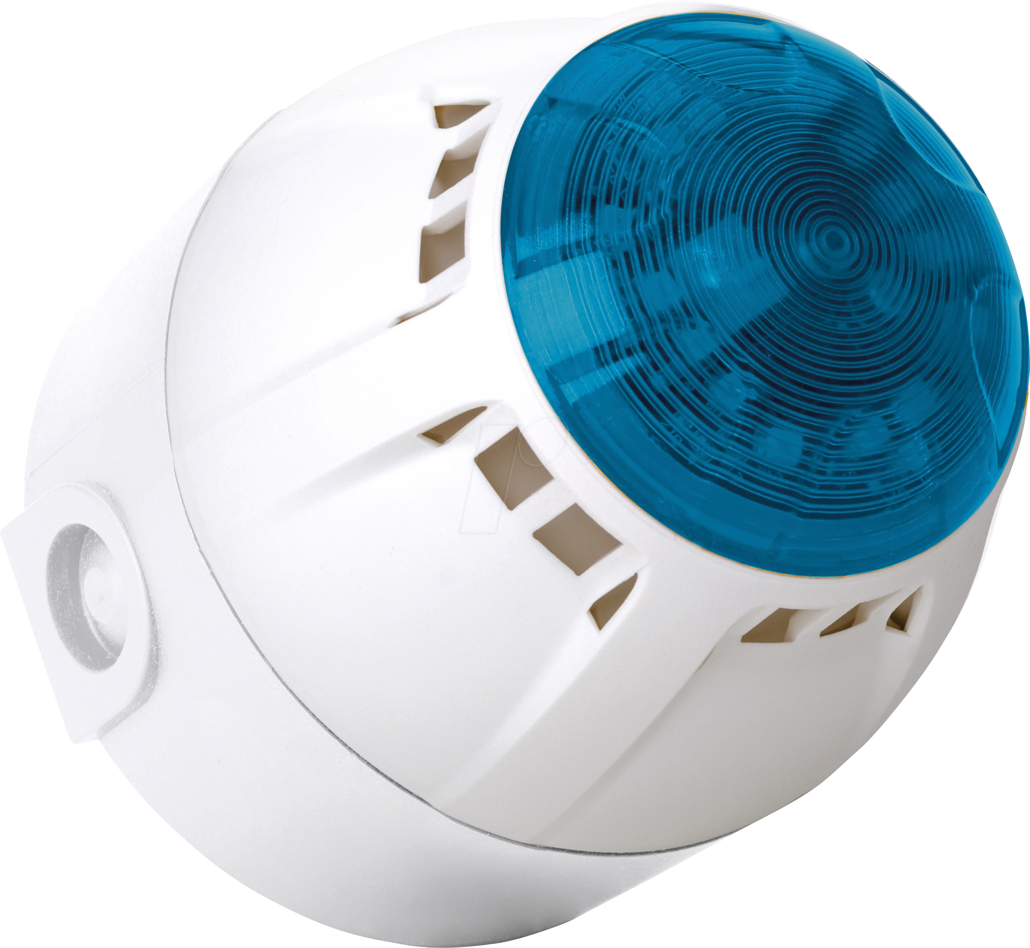 CH100DWBL - Chiasso 100 Razor, weiß, blaue Linse, Deep Base