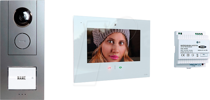 Thumbnail - ME VD ALU 6109AW - Video-Türsprechanlage Set, anthrazit