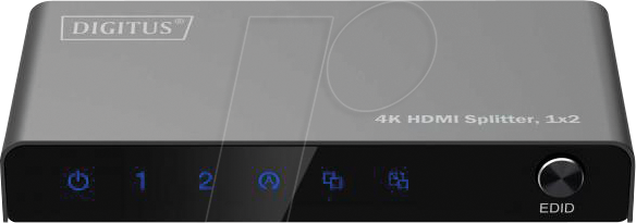 Thumbnail - DIGI 55336 - HDMI-Splitter, 1x2 Port, 4K/60 Hz